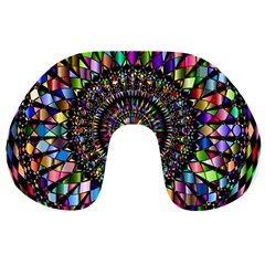 Mandala Decorative Ornamental Travel Neck Pillows by Simbadda