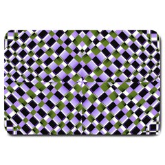 Hypnotic Geometric Pattern Large Doormat  by dflcprints