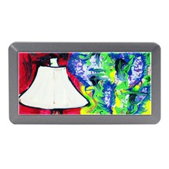 Lilac, Lamp And Curtain Window 2 Memory Card Reader (mini) by bestdesignintheworld