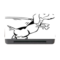 Dog Leash Lead Running Animal Memory Card Reader With Cf by Nexatart