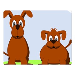 Animals Dogs Mutts Dog Pets Double Sided Flano Blanket (large)  by Nexatart
