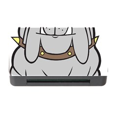 Gray Happy Dog Bulldog Pet Collar Memory Card Reader With Cf by Nexatart