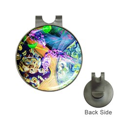 Blue Lilac On A Countertop 3 Hat Clips With Golf Markers by bestdesignintheworld