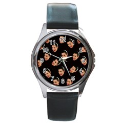 Crying Kim Kardashian Round Metal Watch by Valentinaart