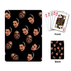 Crying Kim Kardashian Playing Card by Valentinaart