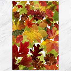 Autumn Fall Leaves Canvas 24  X 36  by LoolyElzayat