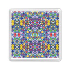 Colorful Flowers Memory Card Reader (square)  by LoolyElzayat