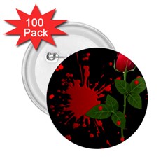 Background Texture Stain 2 25  Buttons (100 Pack)  by Sapixe