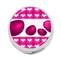 Love Celebration Easter Hearts 4-port Usb Hub (one Side) by Sapixe