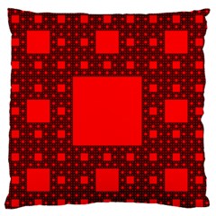 Sierpinski Carpet Plane Fractal Standard Flano Cushion Case (one Side) by Sapixe