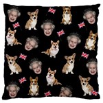 Queen Elizabeth s corgis pattern Standard Flano Cushion Case (One Side) Front