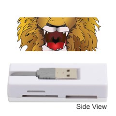 Lion Animal Roar Lion S Mane Comic Memory Card Reader (stick)  by Sapixe