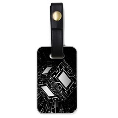 Technoid Future Robot Science Luggage Tags (one Side)  by Sapixe