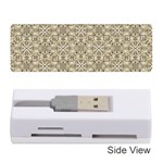 Modern Baroque Pattern Memory Card Reader (Stick)  Front