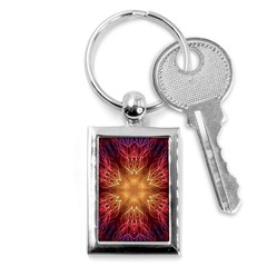 Fractal Abstract Artistic Key Chains (rectangle)  by Sapixe