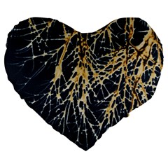 Nature Model No One Wallpaper Large 19  Premium Flano Heart Shape Cushions by Sapixe
