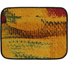 Fabric Textile Texture Abstract Fleece Blanket (mini) by Sapixe