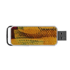 Fabric Textile Texture Abstract Portable Usb Flash (two Sides) by Sapixe