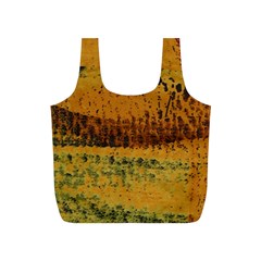 Fabric Textile Texture Abstract Full Print Recycle Bags (s)  by Sapixe