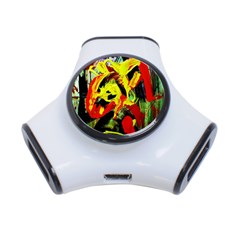 Fish And Bread-1/1 3-port Usb Hub by bestdesignintheworld