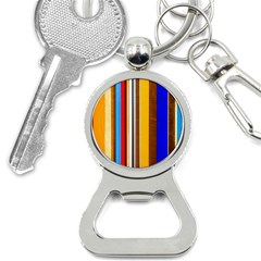Colorful Stripes Bottle Opener Key Chains by FunnyCow