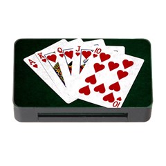 Poker Hands   Royal Flush Hearts Memory Card Reader With Cf by FunnyCow