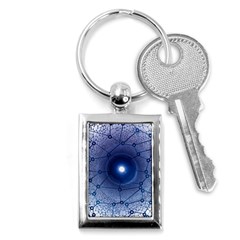 Network Social Abstract Key Chains (rectangle)  by Nexatart