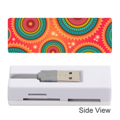 Background Texture Mosaic Pink Memory Card Reader (stick)  by Nexatart