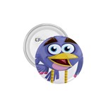 Bird Violet Beak Feather Fun 1.75  Buttons Front