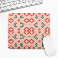 Tribal Shapes                                          Large Mousepad by LalyLauraFLM