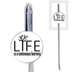 Life And Learn Concept Design Book Mark by dflcprints