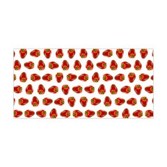 Red Peppers Pattern Yoga Headband by SuperPatterns