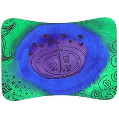 Starry Egg Velour Seat Head Rest Cushion by snowwhitegirl