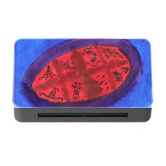 Red Egg Memory Card Reader With Cf by snowwhitegirl