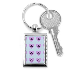Blue Cupcake Key Chains (rectangle)  by snowwhitegirl