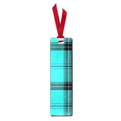 Aqua Plaid Small Book Marks by snowwhitegirl