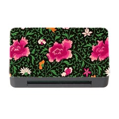 Pink Japan Floral Memory Card Reader With Cf by snowwhitegirl