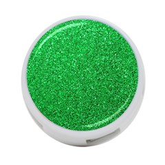Green Glitter 4-port Usb Hub (one Side) by snowwhitegirl