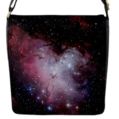 Nebula Flap Closure Messenger Bag (s) by snowwhitegirl