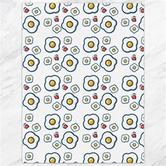 Eggs White Canvas 36  X 48   by snowwhitegirl