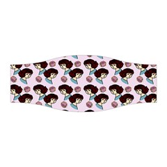 Redhead Girl Pink Stretchable Headband by snowwhitegirl