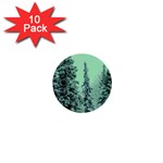 Winter Trees 1  Mini Buttons (10 pack)  Front