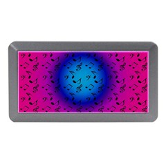 Pink Music Blue  Moon Memory Card Reader (mini) by snowwhitegirl