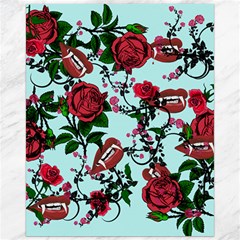 Light Blue Rose Vampire Canvas 16  X 20   by snowwhitegirl