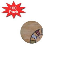 Circle 1  Mini Buttons (100 Pack)  by vintage2030