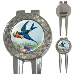 Blue Bird 3-in-1 Golf Divots by vintage2030