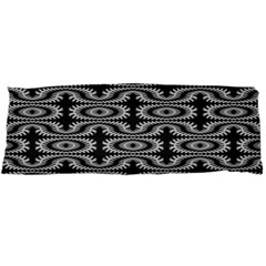 Monochrome Centipede Arabesque Body Pillow Case Dakimakura (two Sides) by linceazul