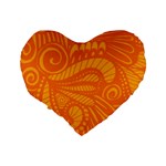 001 2 Standard 16  Premium Heart Shape Cushions Back
