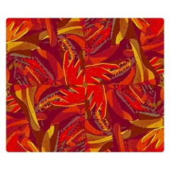Colorful Abstract Ethnic Style Pattern Double Sided Flano Blanket (small)  by dflcprints