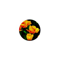 Yellow Orange Tulip Flowers 1  Mini Buttons by FunnyCow